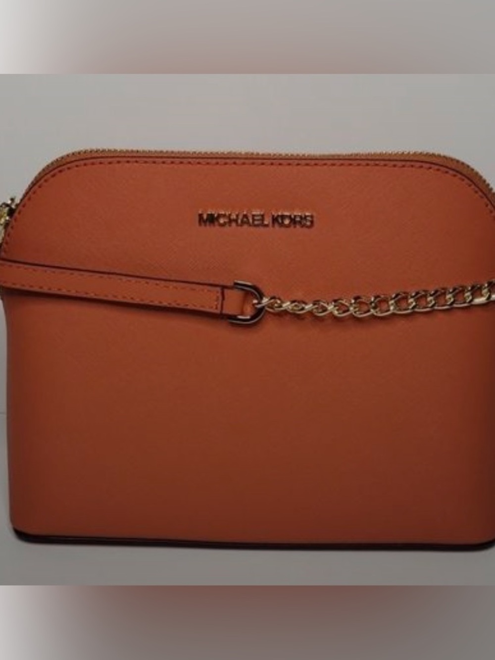 Michael Kors Cindy Crossbody Bag NWT (Orange Brown / Cognac Tone)